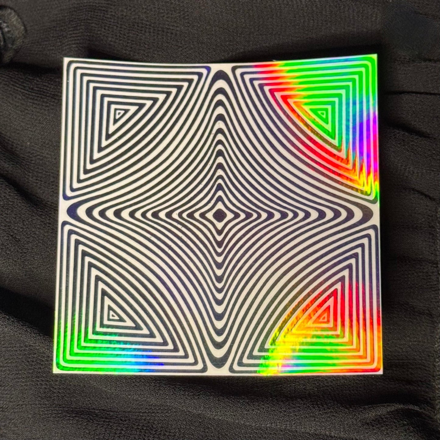 Cornered Holographic Sticker