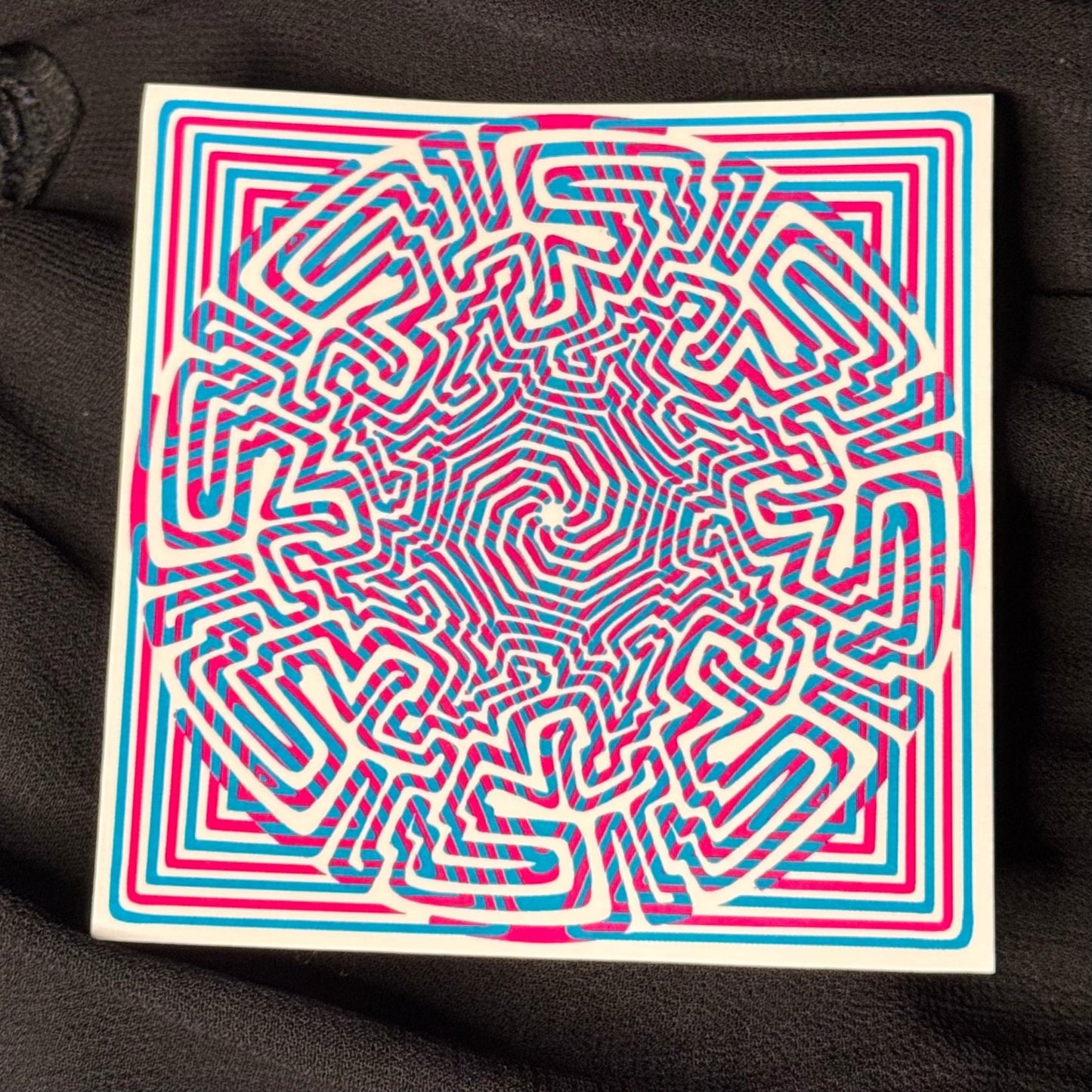 Cornered Maze Sticker