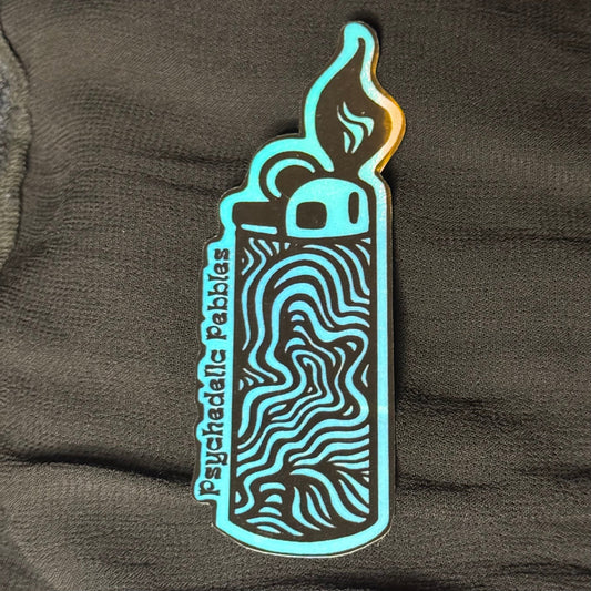 Limited Edition Holographic Glow Lighter Decal