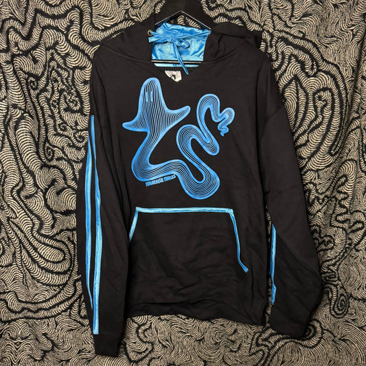 XL Ghost Glow UV Reactive Hoodie