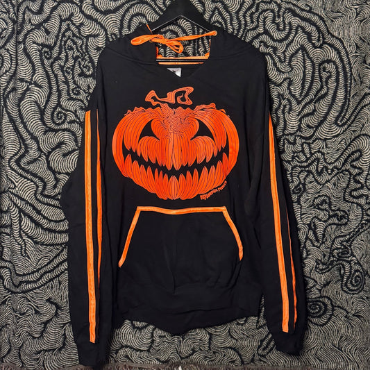 XXL Cheeky Pumpkin Glow UV Reactive Hoodie