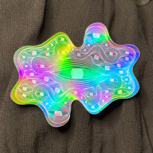 All Seeing Eyes Holographic Sticker