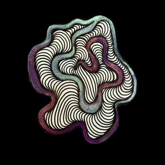 Depth Signal Hand-Drawn Sticker