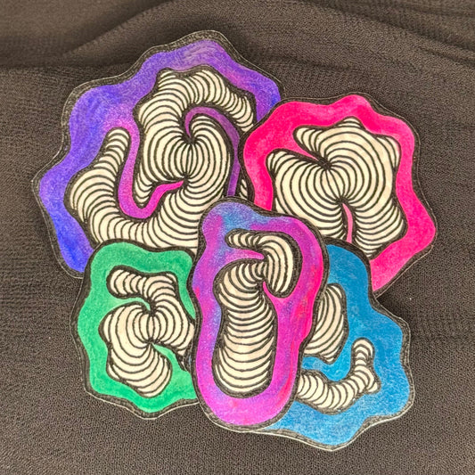 Hand Drawn Watercolor Sticker Pack