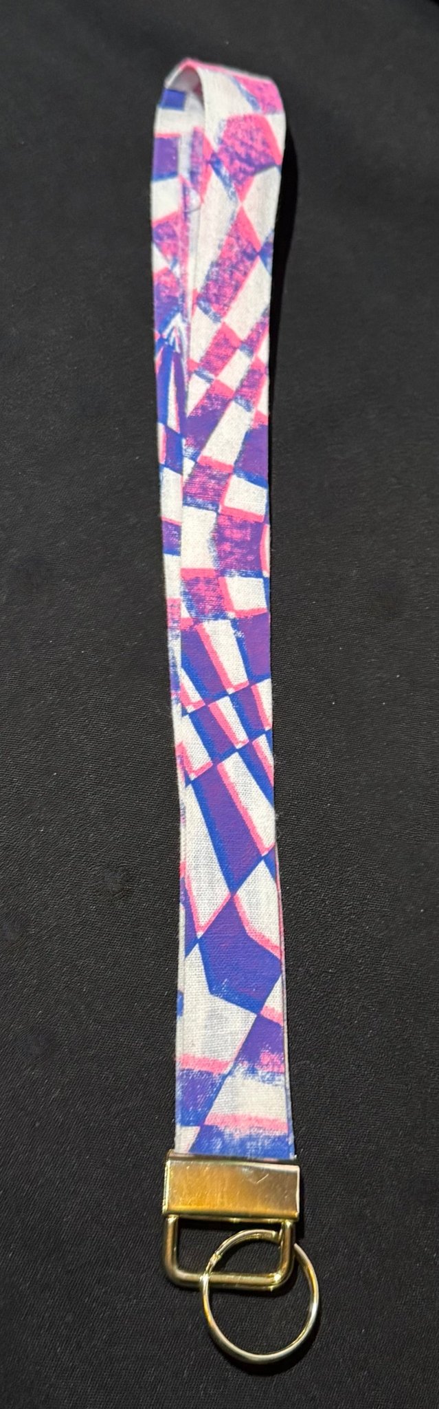 Hand Printed Lanyard
