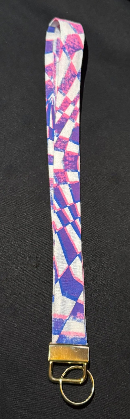 Hand Printed Lanyard