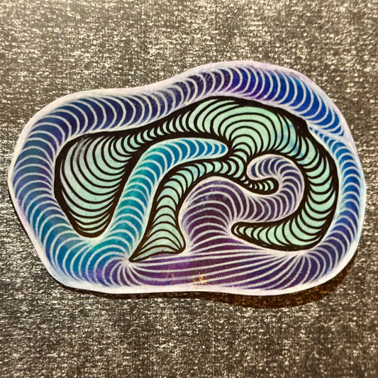 Inner and Outer Hand-Drawn Sticker