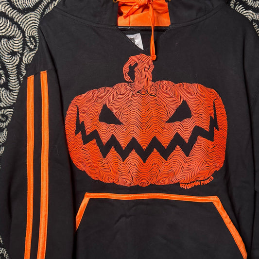 L Cheeky Pumpkin Glow UV Reactive Hoodie