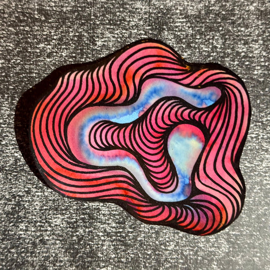 Prism Hand-Drawn Sticker
