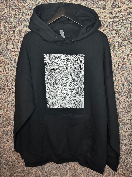 Screen Print Hoodie Size 3XL