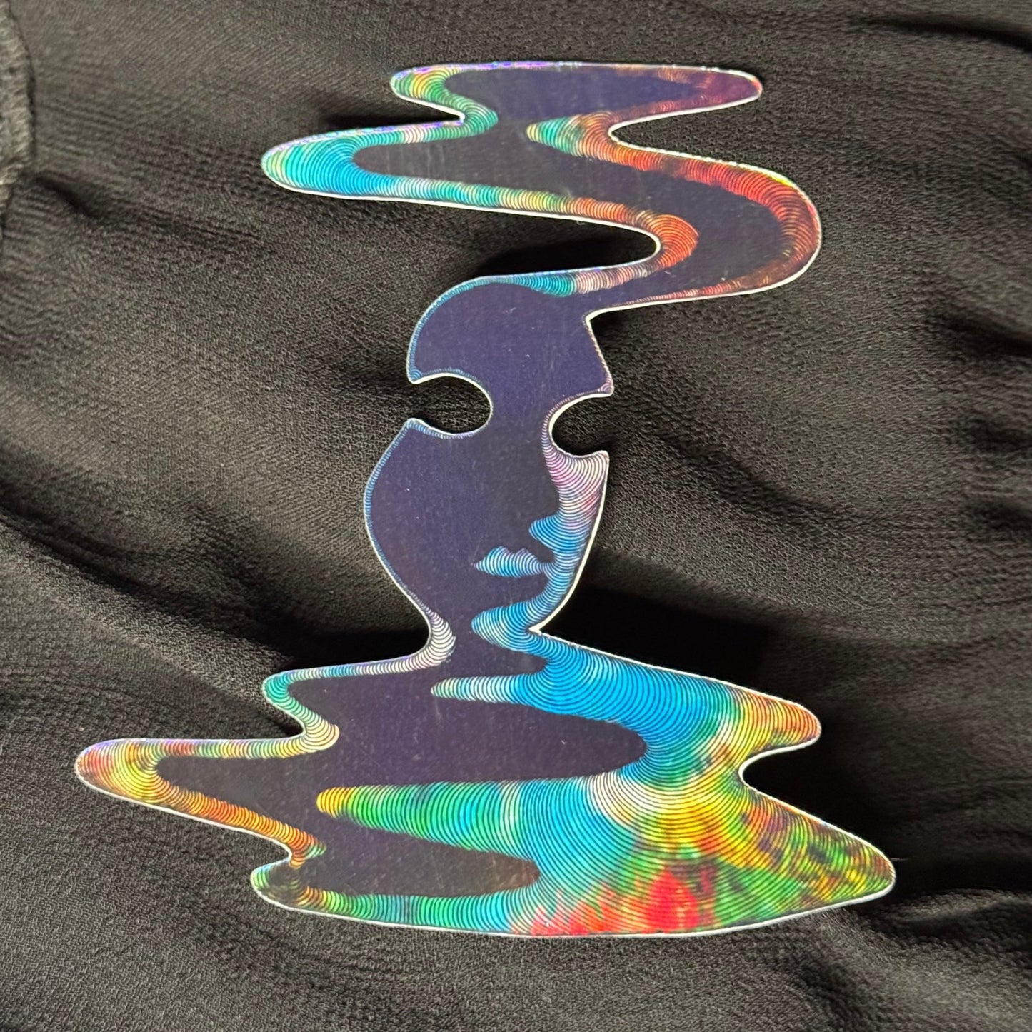 Space View Holographic Sticker