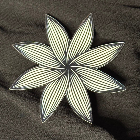 Star Flower Sticker