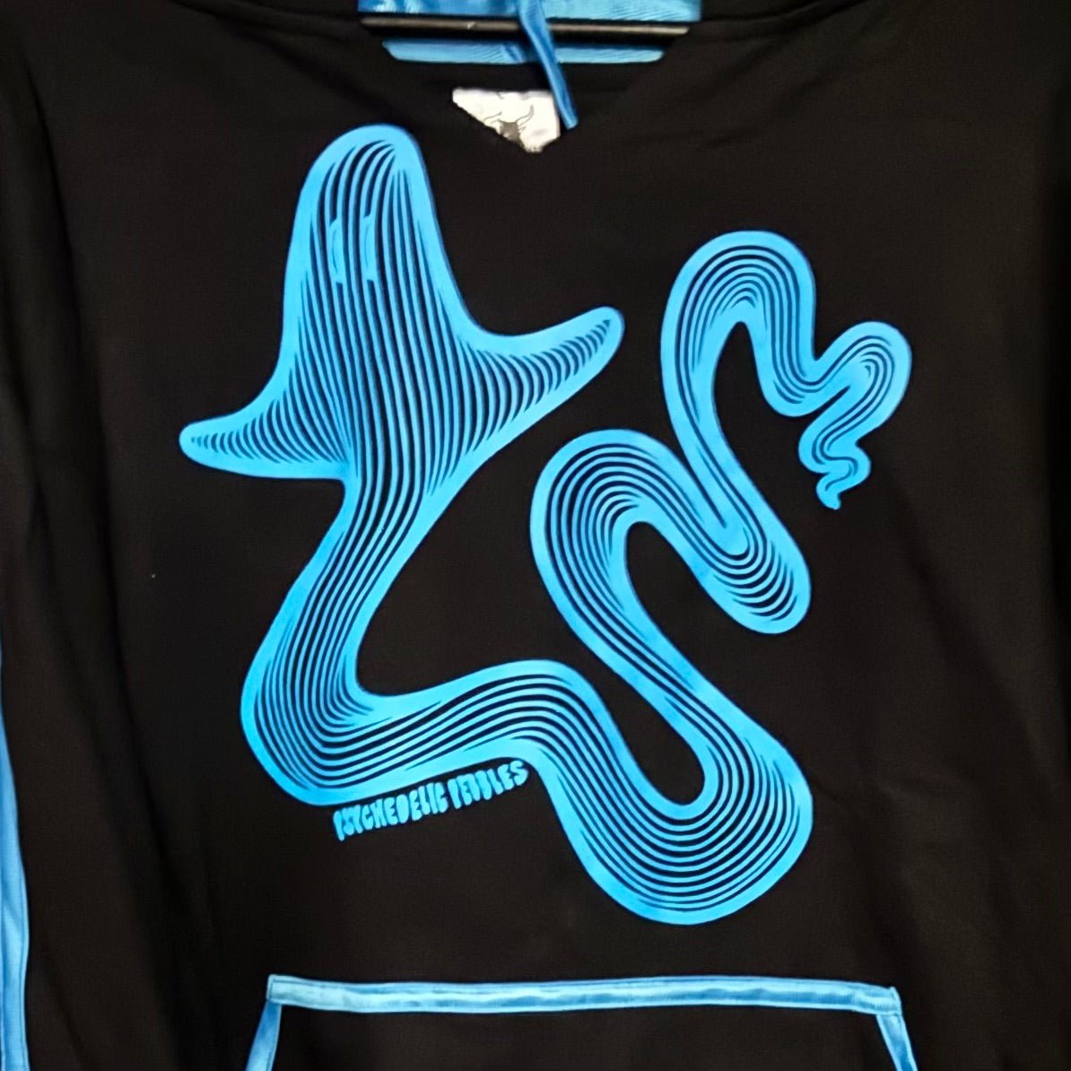 XL Ghost Glow UV Reactive Hoodie
