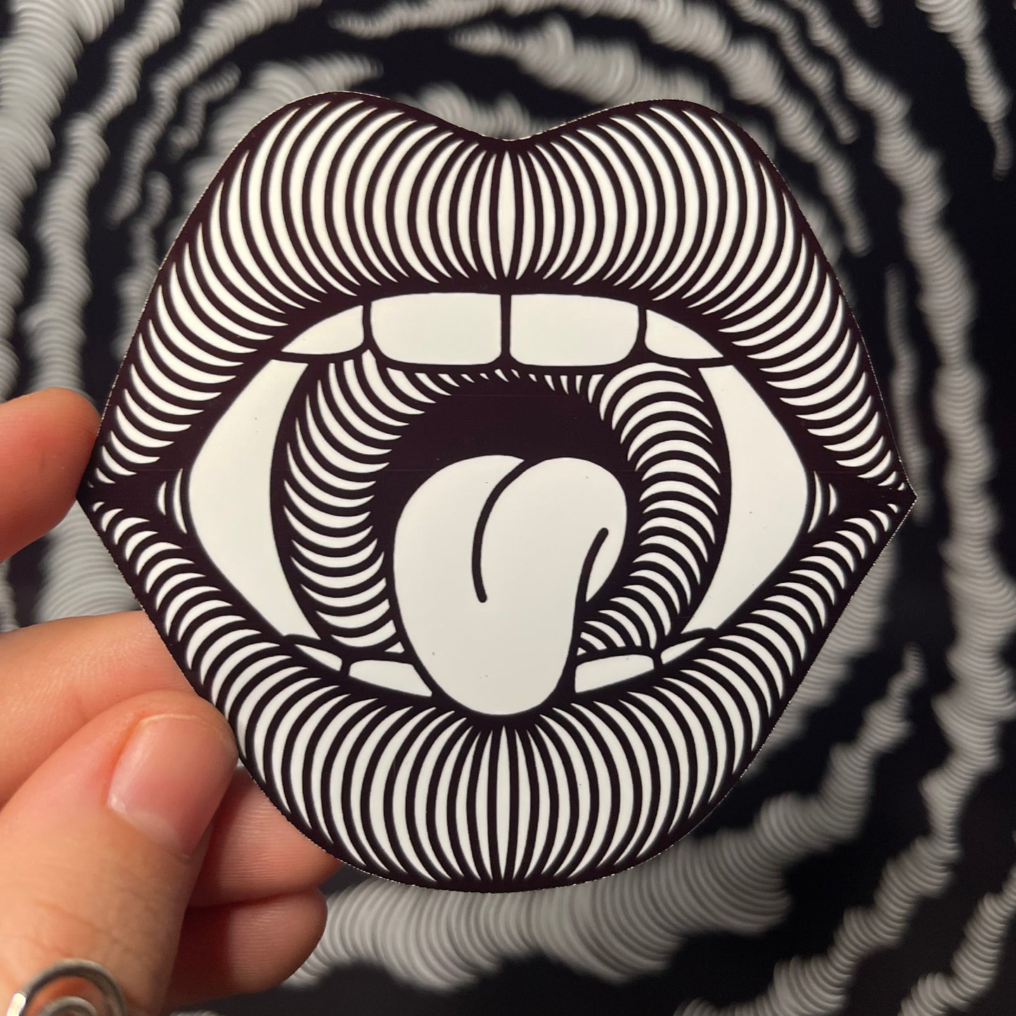 Tongue Eye Sticker