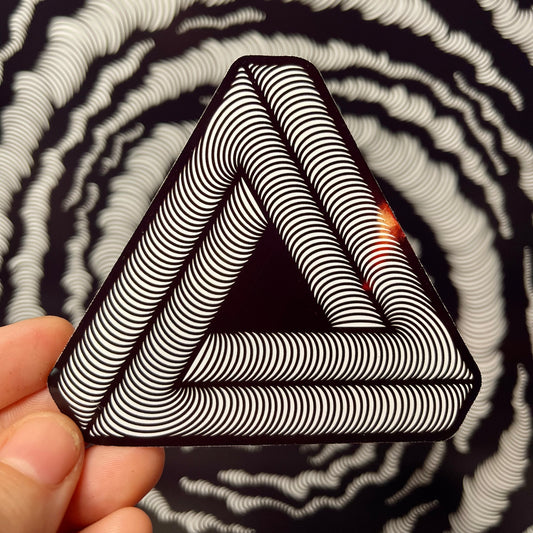 Penrose Triangle Sticker