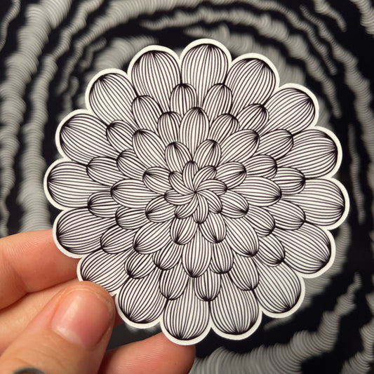 Flower Sticker