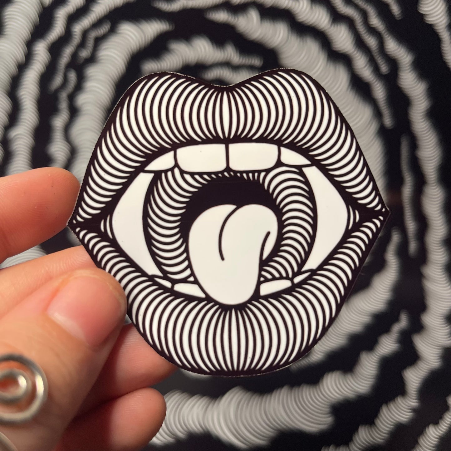 Tongue Eye Sticker