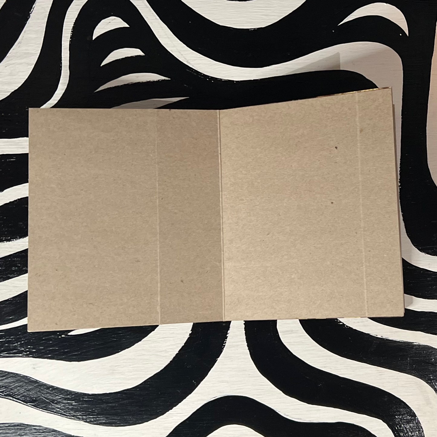 Cardboard Sketchbook With Vinyl Magazince Cover